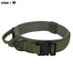 thumbnail image 2 of Collar de perro táctico, asa ajustable con correa para collar de entrenamiento militar y cierre de metal pesado, 2 of 5