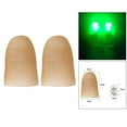 thumbnail image 4 of Rushawy 3x2x LED Light Up Thumb Props Fingers Trick Lights Green Pcs, 4 of 9