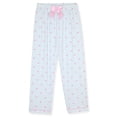 thumbnail image 3 of Sleep On It Girls Yummy Jersey Coat Front Pajama Short Set - Hearts, 7-8, 3 of 6