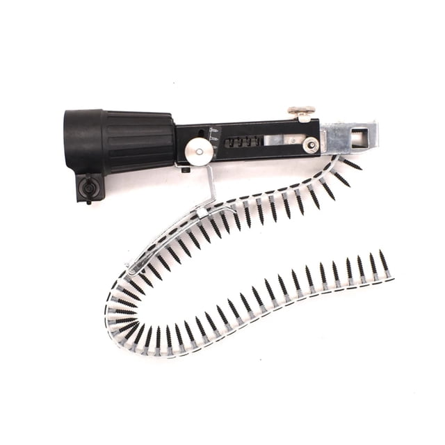 Automatic Screw Chain Nail Gun Adapter For Electric Drill Woodworking Tool ,More Helpful and Safe