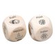 thumbnail image 1 of Dados de Decisión de Alimentos Madera Yashi 12 Patrones, 1 of 5
