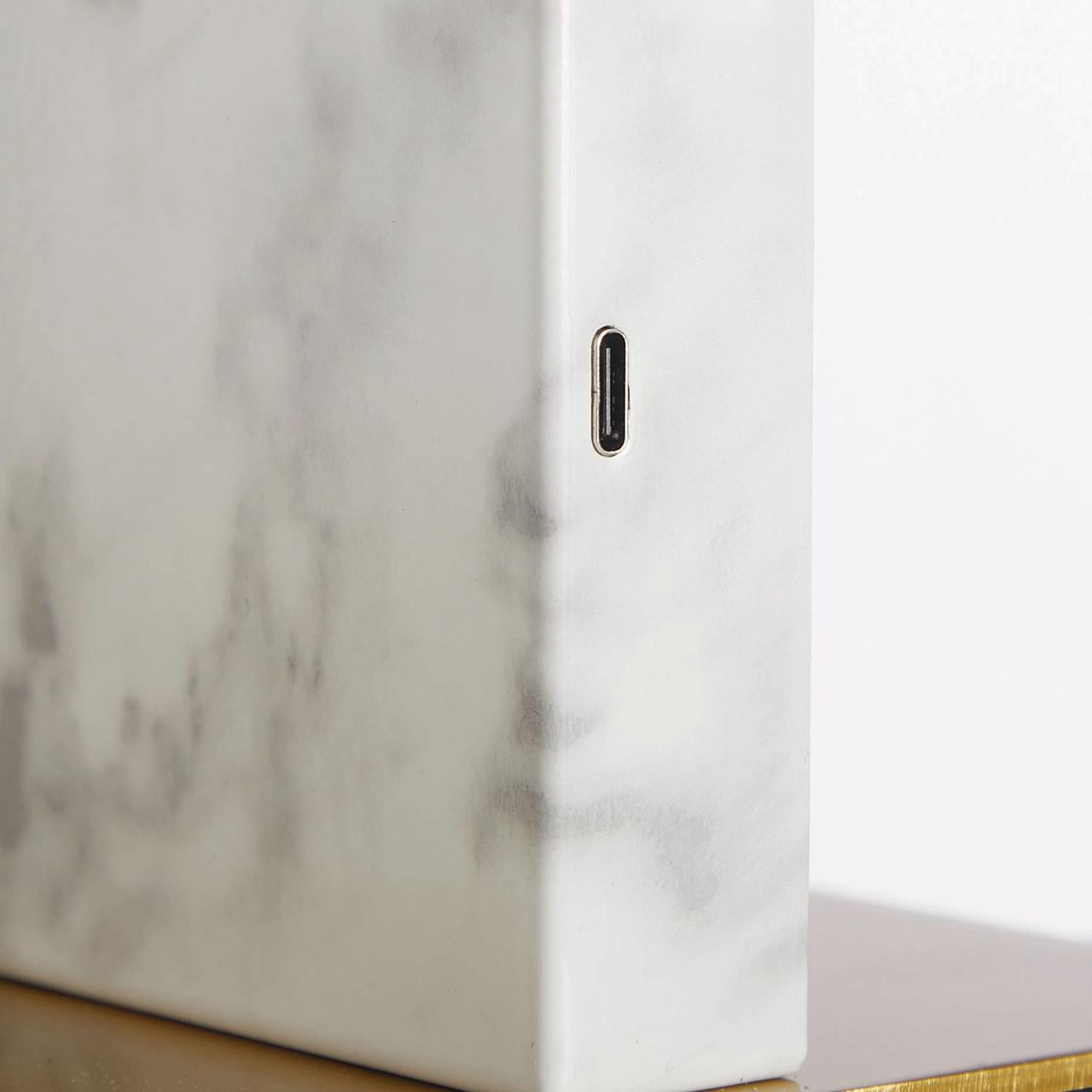 Home Decor Collection Marble Sconce Light Bookend