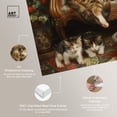 thumbnail image 4 of Lounging Cats Canvas Modern Classic Art by Art Remedy, Gallery Wrapped, 16 x 16, 4 of 7