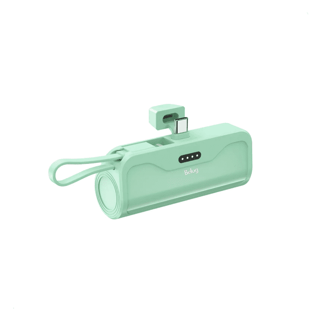 Batería Externa Para Android Y iPhone 2 En 1 De 5000 Mah Belug Verde