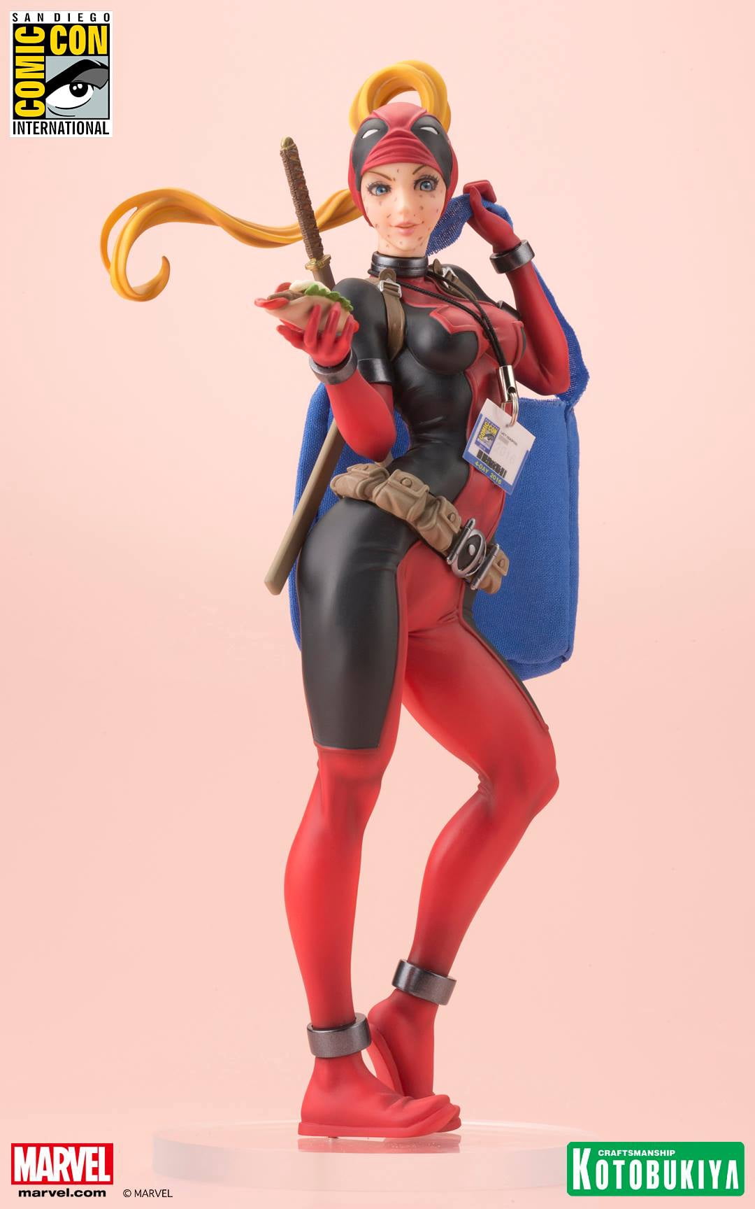 MARVEL LADY DEADPOOL SDCC16 EXCLUSIVE BISHOUJO STATUE