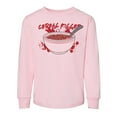 thumbnail image 1 of TeesAndTankyou Cereal Killer Toddler Kids Long Sleeve T-Shirt 5T Light Pink, 1 of 4