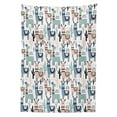 thumbnail image 3 of Ambesonne Llama Tablecloth Rectangular Table Cover, Cartoon Design, 60"x84", Multicolor, 3 of 4