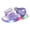 Purple, variant on Girls Sandles Girls Sandals Flower Girl Dress Shoes Bow Open Toe Flat Sandals Summer Princess Wedding Shoes for Little Big Kids Black,US 8.5