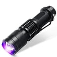 thumbnail image 1 of Blacklight ultravioleta linterna LED portátil Mini antorcha de mano Detector para orina de perro manchas de mascotas identificación antifalsificación, 1 of 5