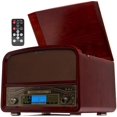thumbnail image 1 of Tocadiscos Tech-Play TCP9560BT Bluetooth 20W Madera Cerezo, 1 of 3