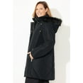thumbnail image 3 of Catherines Women's Plus Size Faux Fur Hood Puffer Coat, 3 of 4