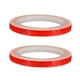 thumbnail image 1 of EeaseMX 2 pegatinas reflectantes para ruedas de bicicleta, accesorios de seguridad para llantas de ciclismo, cinta adhesiva reflectante (roja), 1 of 8