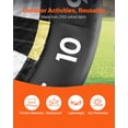 thumbnail image 4 of VEVOR Inflatable Soccer Dart Board over 10 ft High with 9 Kick Balls & Air Pump, 4 of 9