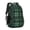 Green and Black, variant on Green and Black Checkered Pattern Backpack for School, Cute School Bag with Adjustable Shoulder Straps and Padded Back, 16.9"x12.6"x5.9"