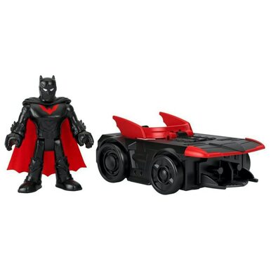 Imaginext DC Super Friends Batman Beyond Figure With Cycle for sale online