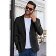 thumbnail image 4 of COOFANDY Men's Business Blazer Slim Fit Lightweight Sport Coats Two Button Casual Suit Jacket, 4 of 6