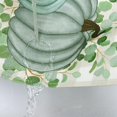 thumbnail image 5 of Fall Placemats Set of 6 Green Pumpkins Eucalyptus Leaves Harvest Farmhouse Autumn Table Mats Thanksgiving Seasonal Linen Waterproof Kitchen Dining Table Decoration Indoor Outdoor 12x18 Inch, 5 of 6