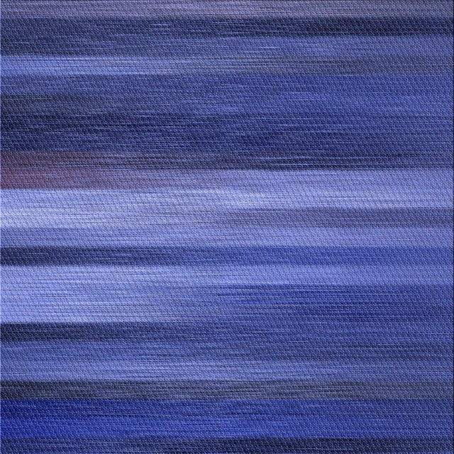 Ahgly Tapis d'Intérieur Lavable en Machine Carré Transitionnel Bleu Saphir, 5 Pieds Carré