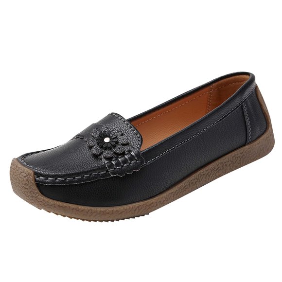 Wensltd Casual Penny Loafers for Women Versatile Soft Sole Women Dressy Shoes Comfortable Flat Loafers
