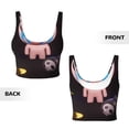 thumbnail image 5 of Lsque The Binding of Isaac Printed Women'S Sports Bra, Compression, Moisture Wicking, High-Impact Sports Bra For Women,Supportive sports bra-Large, 5 of 9
