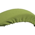thumbnail image 7 of 2pcs Soft Chair Arm Rest Covers Stretchable Office Chair Armrest Slipcovers - Green, 7 of 7