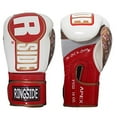 thumbnail image 2 of Ringside Apex Flash Boxing Training Sparring Gloves, RD/WH, 14 oz, 2 of 4