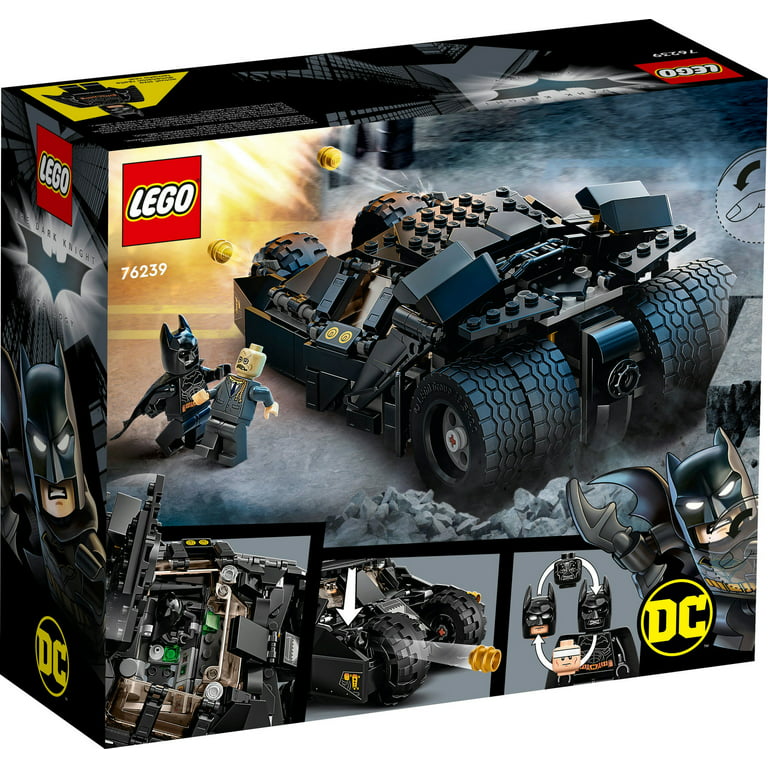 Lego 76239 dc batman la batmobile™ tumbler : la confrontation avec  l'épouvantail, jouet voiture pour enfants des 8 ans LEGO76239 - Conforama
