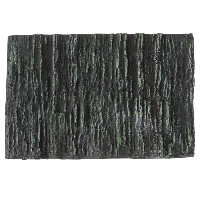 Miangastore 1pc Fish Tank Background Board Vertical Grain Reptile Box 3D Decorative Board