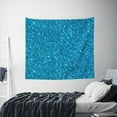 thumbnail image 6 of Balery Blue Glitter Pattern Tapestry 60x51 Inches - Large Wall Hanging Tapestry for Bedroom, Living Room, Dorm Decor - Artistic and Aesthetic Room Decor, 6 of 9