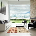 thumbnail image 7 of Ahgly Company Machine Washable Indoor Round Transitional Red Area Rugs, 6' Round, 7 of 7