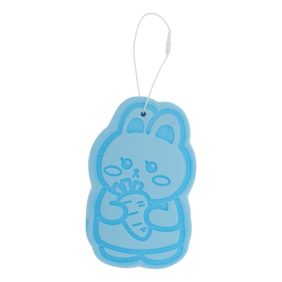 Unique Bargains 1 Pc Rabbit Bath Sponge Body Scrubber Blue