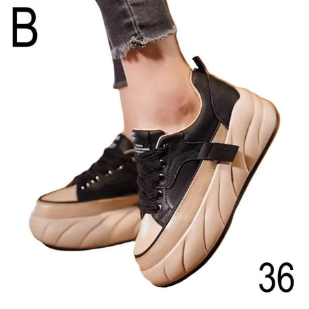 

Woman Trendy Elevating Flats Casual Shoes Size 36-40 Elevator Shoes B2T9