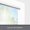 thumbnail image 5 of Kenney  Fast Fit No Tools 7/16" Spring Tension Rod, 4-Pack 28-48" - Chocolate, 5 of 5