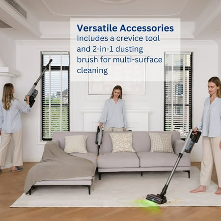 Tineco - GO Station Cordless Stick Vac AutoEmpty - Gray