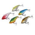 thumbnail image 4 of Cebo de pesca, 5 piezas 7 cm / 16 g Señuelos de pesca D Eyes Swimbaits realistas Señuelos de pesca confiables y duraderos Jadeshay A, 4 of 8
