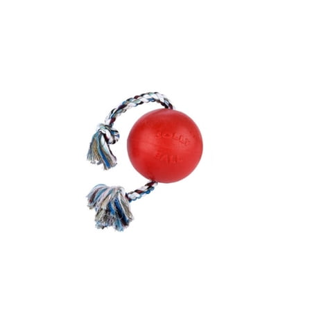 Floating Interactive Rope Dog Horse Toys Romp and Roll Dog Water Tug (Large - Red)