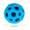 thumbnail image 2 of Pelota de agujero de alto rebote pelota espacial colorida pelota de goma para saltar juguetes de playa al aire libre, 2 of 7