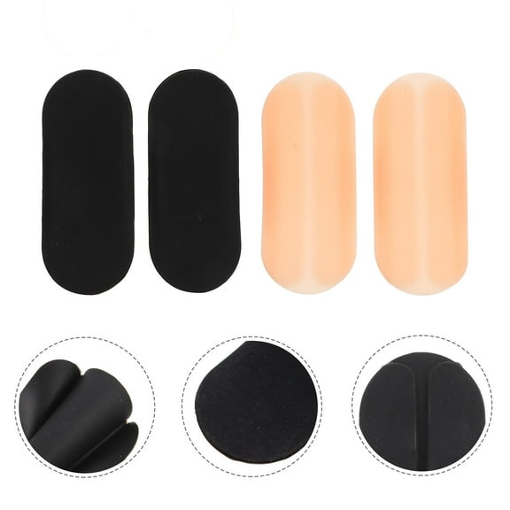 NICEXMAS 2 Pairs Shoulder Pads Shoulder Strap Cushions Padding Bra Strap Protector Silica Gel 9.4X4X0.3CM