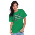 thumbnail image 3 of Christmas List Naughty Bad Didn't Try Men's Graphic T Shirt Tees Brisco Brands S, 3 of 6