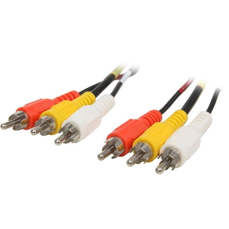 UPC: 0757120404507 | C2G 40450 Value Series Composite Video + Stereo Audio Cable  Black (25 Feet  7.62 Meters)