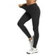 thumbnail image 4 of Leggings de cintura alta para mujer: controlan el abdomen, bolsillos laterales, no transparentes, poliéster y spandex, tallas M-XL, ideales para yoga y ropa deportiva, 4 of 4