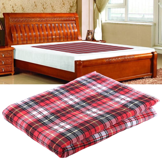 Fugacal Almohadilla de cama lavable reutilizable, 3 capas sábanas de incontinencia lavables engrosadas protector de cama impermeable alfombrilla para ancianos almohadilla absorbente almohadilla(02) Fugacal No se aplica