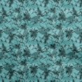 thumbnail image 1 of oneOone Rayon Turquoise Blue Fabric Abstract Floral Sewing Craft Projects Fabric Prints By Yard 56 Inch Wide, 1 of 5