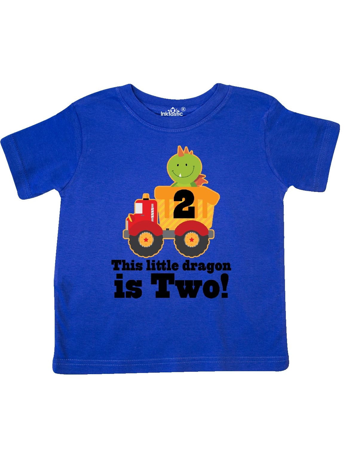 inktastic Dump Truck 2nd Birthday Baby T-Shirt