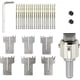 thumbnail image 1 of 30 PCS Ring Drill Bit Set, 16-21 mm Blades Wood Ring Drill Bit Wooden Ring Maker Steel Wood Bead Drill Bit bs, 1 of 5
