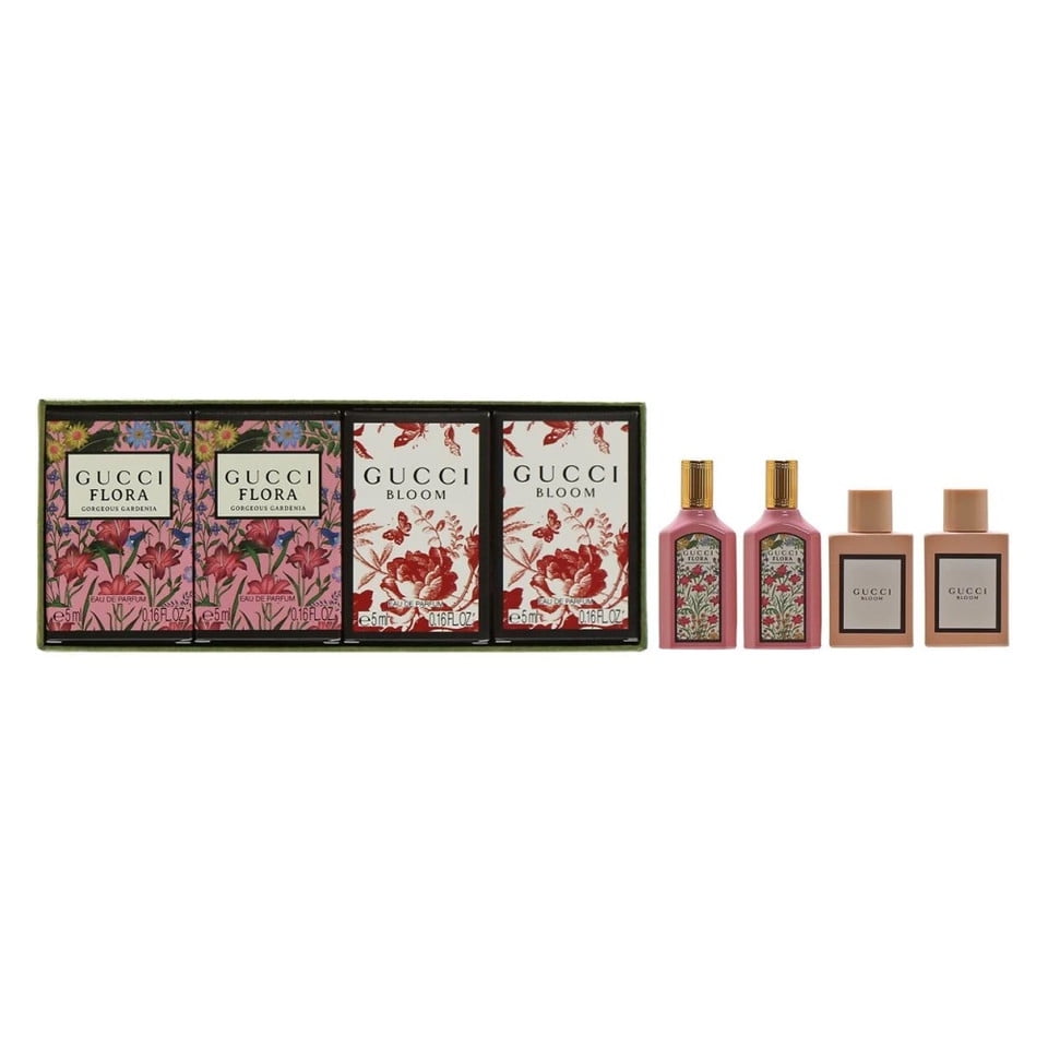 Gucci Flora Gorgeous Magnolia By Gucci Perfume 3 Piece Gift Set