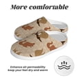 thumbnail image 6 of Wukai Cartoon Squirrel Print Women's Indoor Bedroom Slipper Slip On Shoes, Unisex House Shoes with Anti-Skid Sole for Men, Gift for Women Men-46/47, 6 of 7