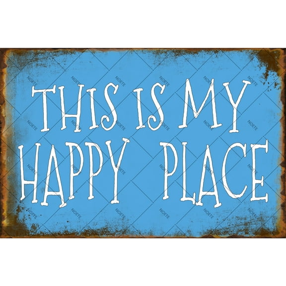 Noete Metal Tin Signs Vintage Wall Art 12x16 Inch, Rustic Easter Decor for Home, Classroom, Office, Nursery & Gifts, Durable Metal Tin Signs for Indoor Decor