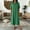 Green Dresses for Women, variant on Womens Dresses Short Sleeve Collared Half Button Straight Loose Midi Shirt Tunic with Side Pockets for Casual Daily Market Trip Green M