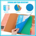 thumbnail image 3 of sixwipe 5 Sets 12 Tabs Binder Dividers for 3 Ring Binders, Total 60 Tabs File Notebook Dividers with 11 Pre-punched Holes, Plastic 60 Tabs Dividers for School Supplies and Office Workers, 3 of 7